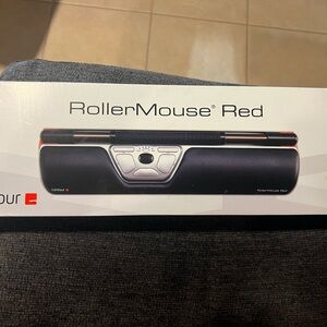 Contour RollerMouse Red Wired Mouse